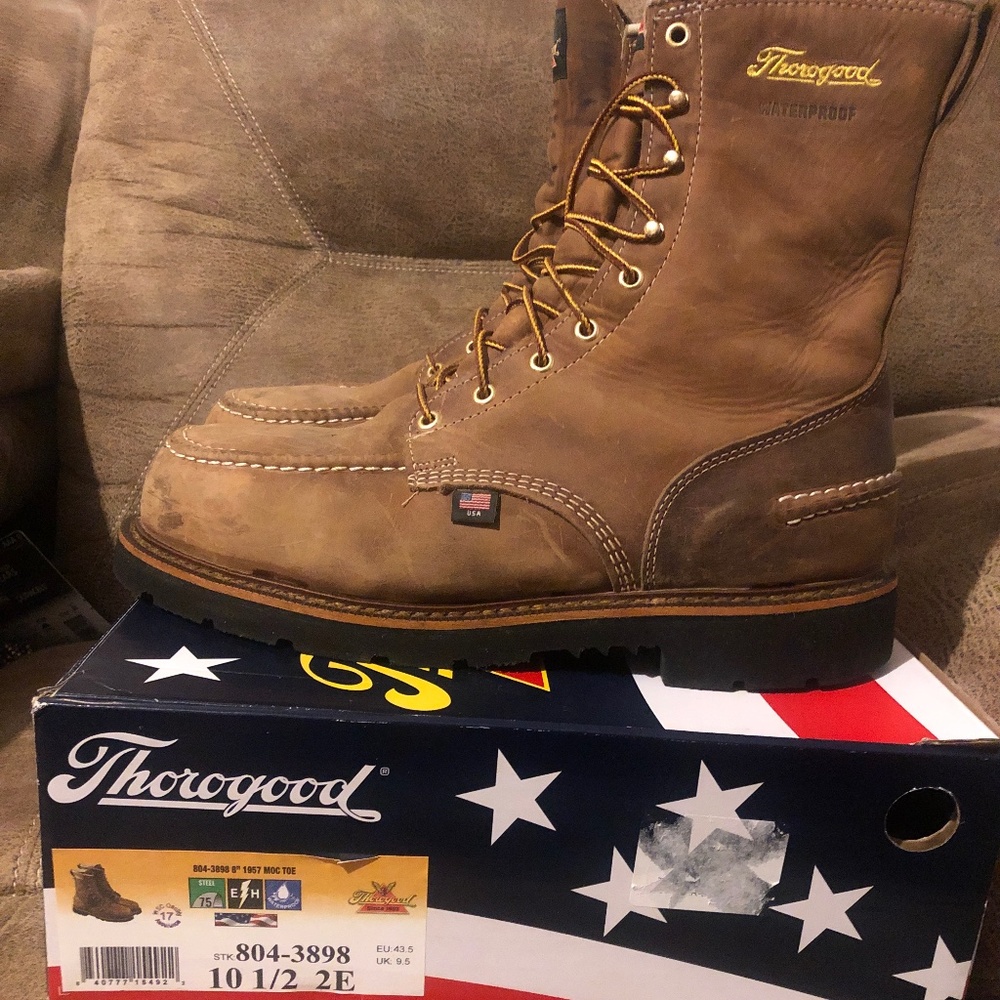 Thorogood 8in 1957 Moc Toe